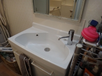 日野市　F様　洗面台交換